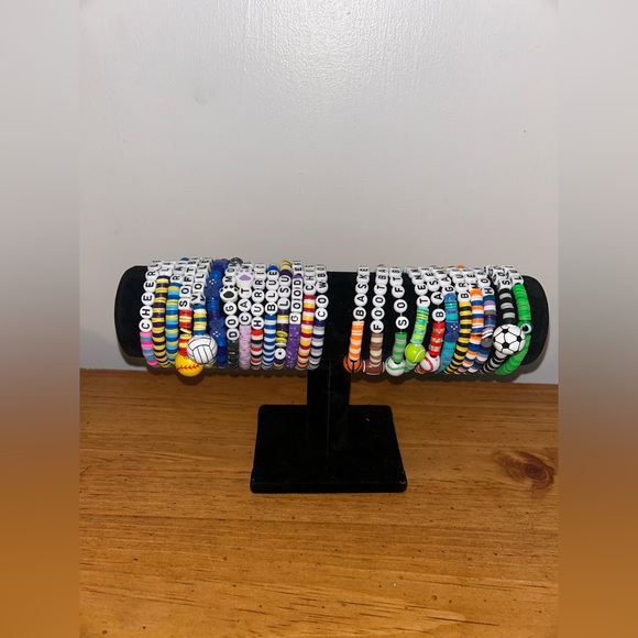 Soccer Heishi Bracelet - Picture 7 of 13
